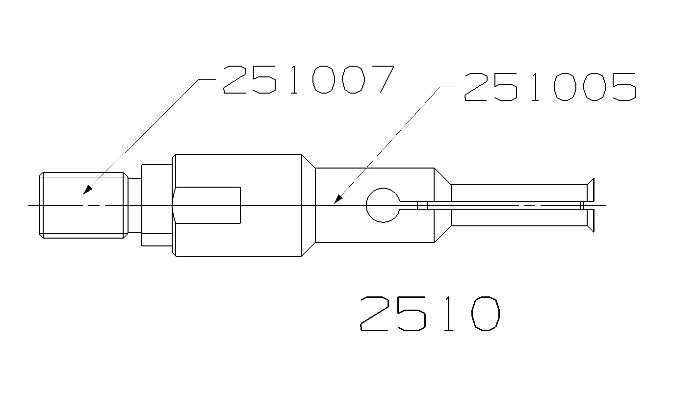 EXTRACTOR DE PINZA INTERIOR FORZA SERIE 2500